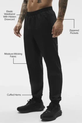 Repetition Jogger – Zwart