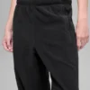 Retreat-jogger met High-Waist-taille van polar fleece – Zwart