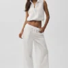 Ripstop Electric broek met rechte pijpen - Wit
