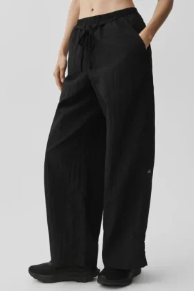 Ripstop Electric broek met rechte pijpen - Zwart