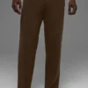 Scholar joggingbroek met rechte pijpen - Espresso