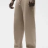 Scholar joggingbroek met rechte pijpen - Gravel