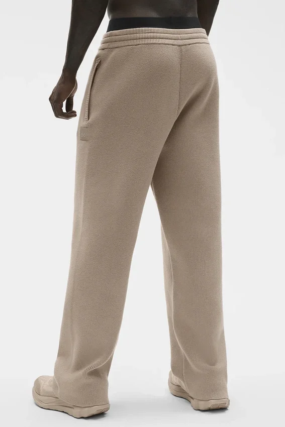 Scholar joggingbroek met rechte pijpen - Gravel