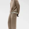 Scholar joggingbroek met rechte pijpen - Gravel