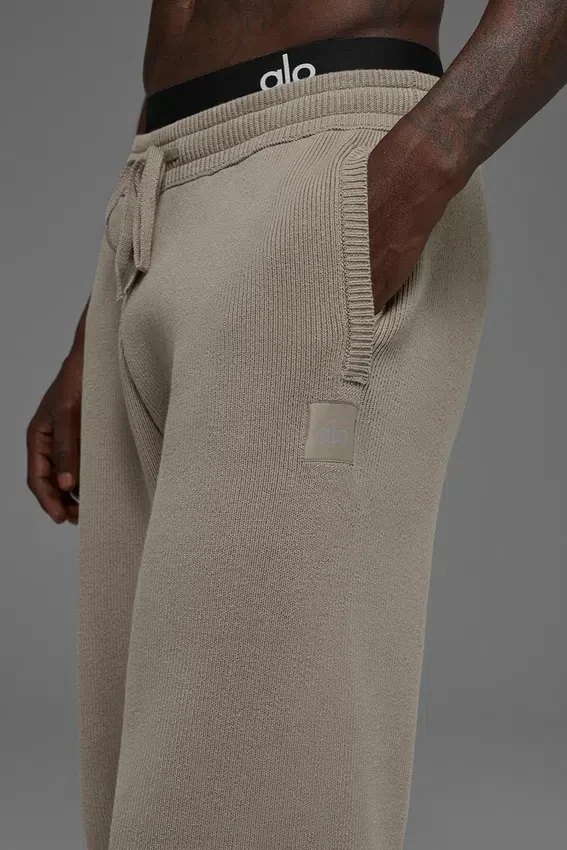 Scholar joggingbroek met rechte pijpen - Licht cacao