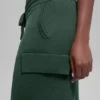 Scholar Knit High-Waist cargo broek - Clover Green