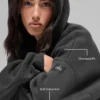 Scholar-trui - antraciet