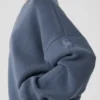 Scholar-trui met ronde hals - Bluestone