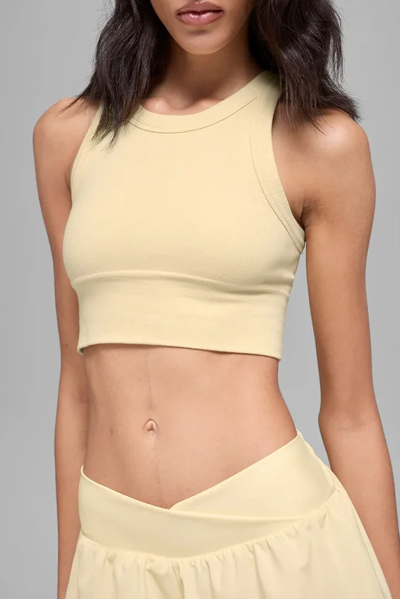 Seamless Delight beha met hoge hals - Candlelight Yellow