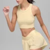 Seamless Delight beha met hoge hals - Candlelight Yellow