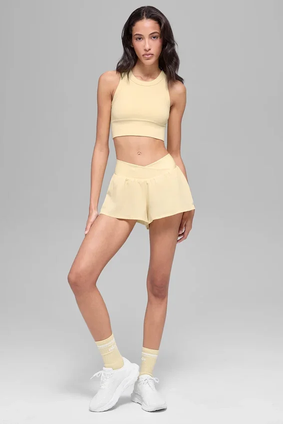 V-Cute korte broek - Candlelight Yellow
