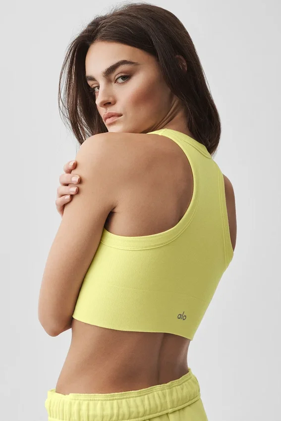 Seamless Delight beha met hoge hals - Sunshine