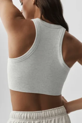 Seamless Delight beha met hoge hals – White Heather