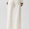 Serenity joggingbroek met wijde pijpen - Ivory