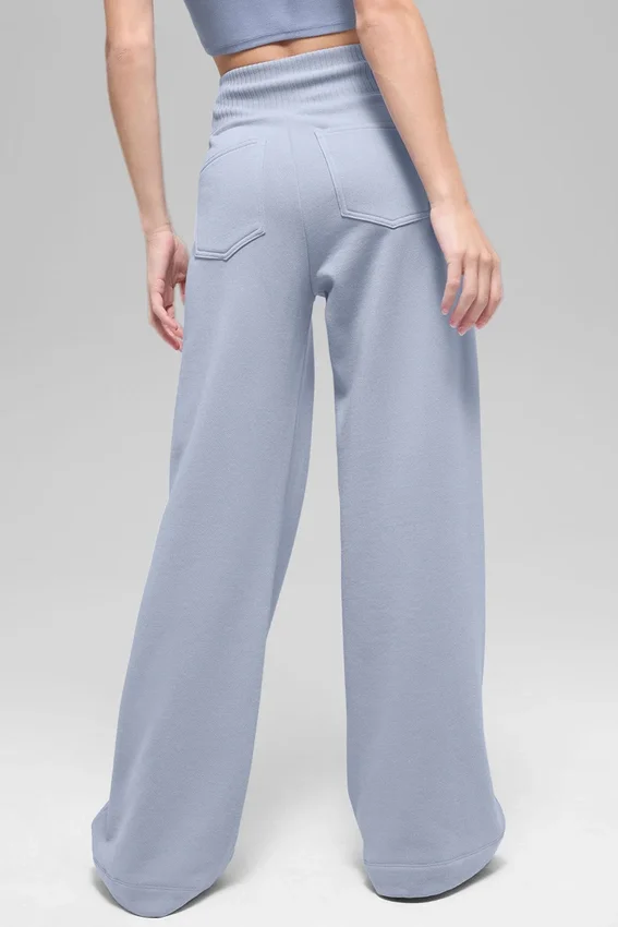 Serenity joggingbroek met wijde pijpen - Winter Frost