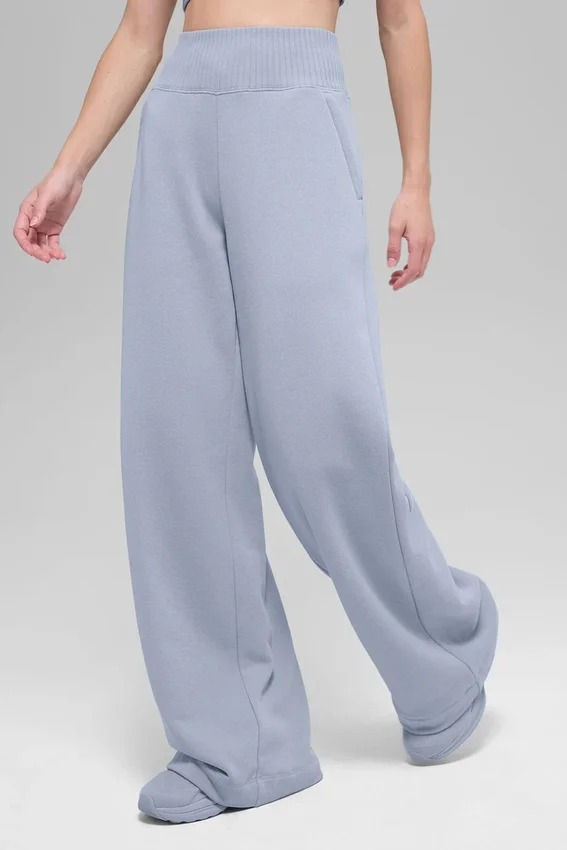 Serenity joggingbroek met wijde pijpen - Winter Frost