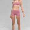 Sheer Glow Boyshort - Pink Wild Rose