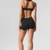 Sheer Glow-boyshort - Zwart