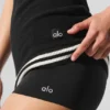 Sheer Glow-boyshort - Zwart