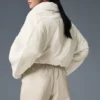 Sherpa Cozy Escape Puffer - Ivoor/Ivoor