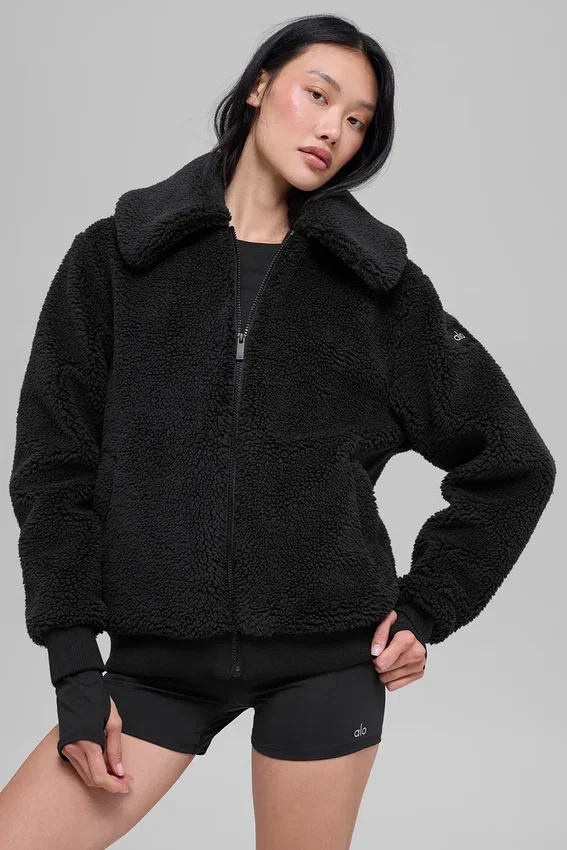 Sherpa Downtown-jas - Zwart