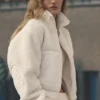 Sherpa Edge-bomber - Ivory
