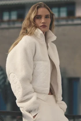 Sherpa Edge-bomber - Ivory