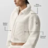 Sherpa Edge-bomber - Ivory