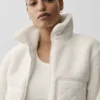 Sherpa Edge-bomber - Ivory