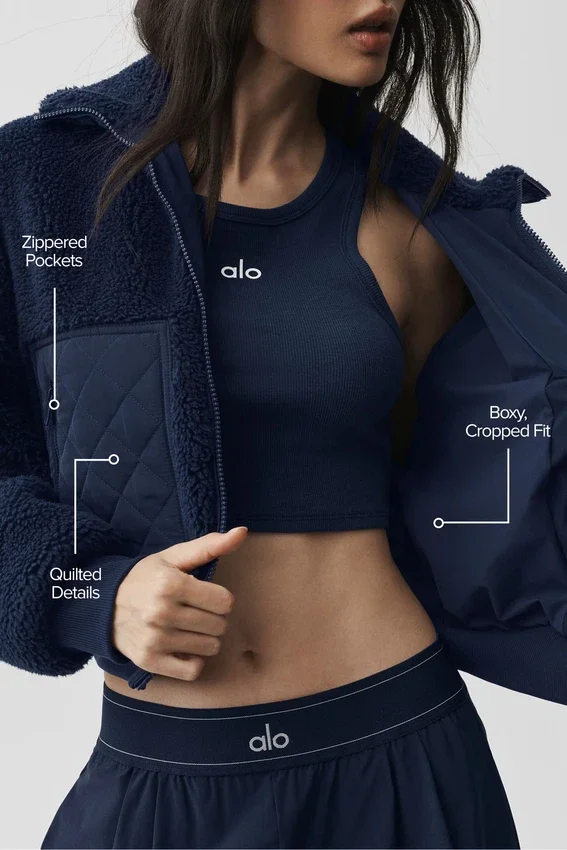 Sherpa Edge-bomber - Navy