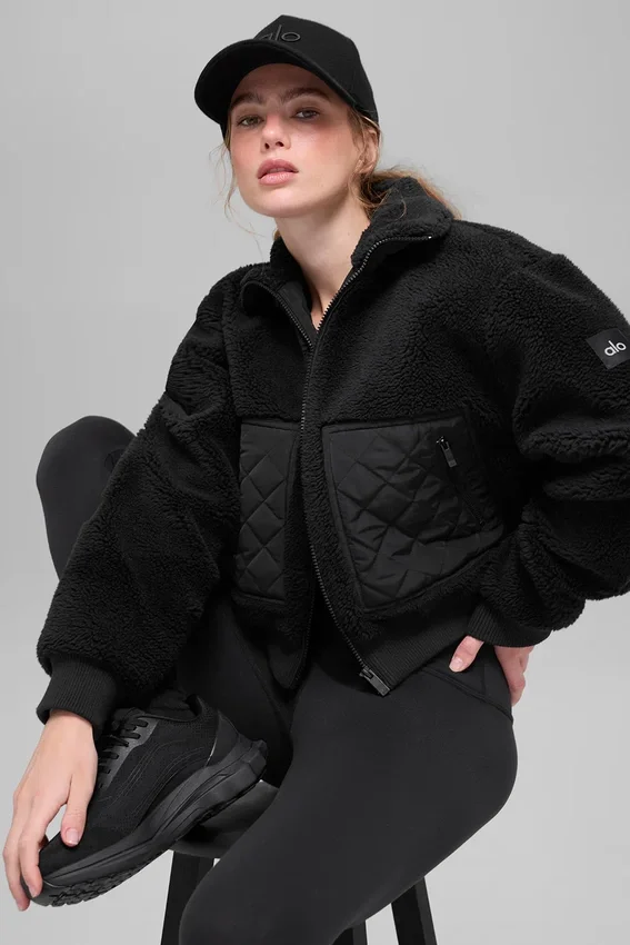 Sherpa Edge-bomberjack - Zwart