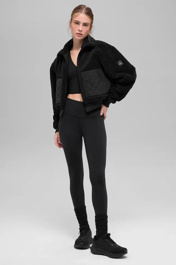 Sherpa Edge-bomberjack - Zwart