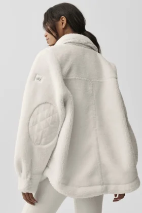 Sherpa Edge Shacket – Ivoor