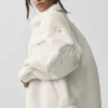 Sherpa Edge Shacket - Ivoor