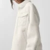 Sherpa Edge Shacket - Ivoor