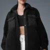 Sherpa Edge Shacket - Zwart
