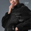 Sherpa Edge Shacket - Zwart