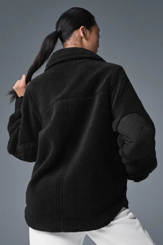 Sherpa Edge Shacket - Zwart