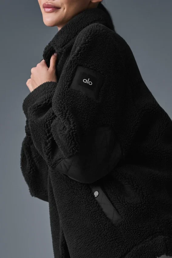 Sherpa Edge Shacket - Zwart