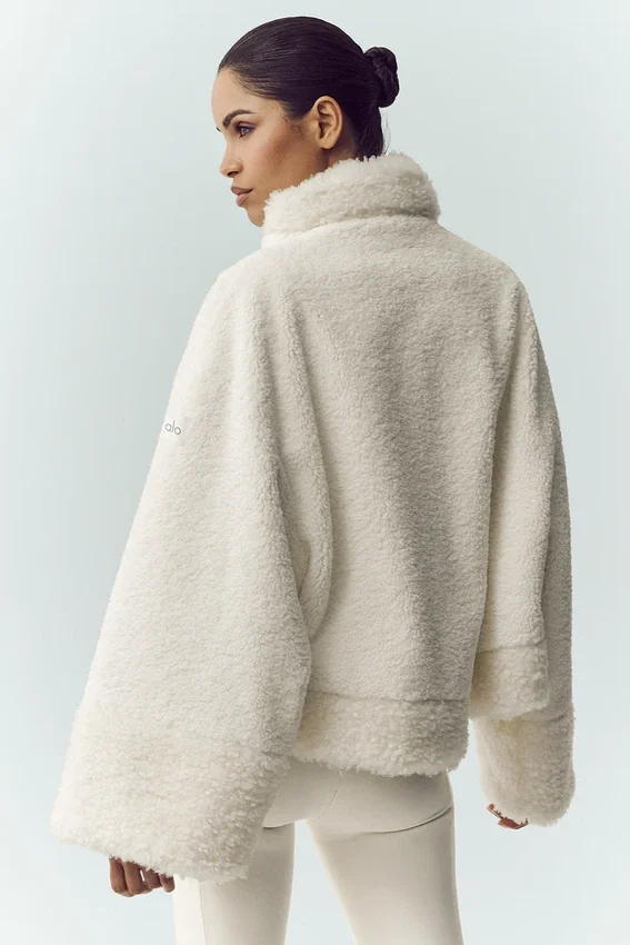 Sherpa Fireside-bomberjack - Ivoor