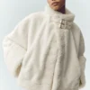 Sherpa Fireside-bomberjack - Ivoor