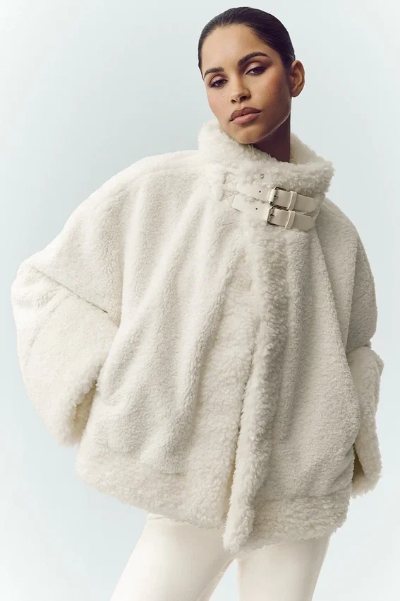 Sherpa Fireside-bomberjack - Ivoor