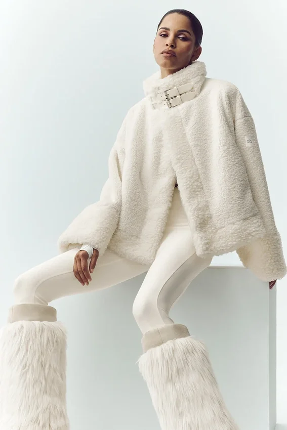 Sherpa Fireside-bomberjack - Ivoor