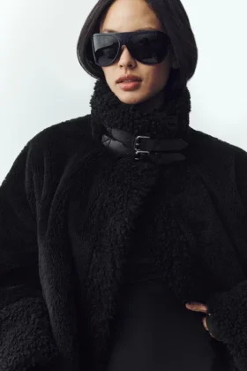 Sherpa Fireside-bomberjack – Zwart