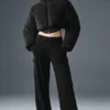 Sherpa Main Act Corset-pufferjas - Zwart