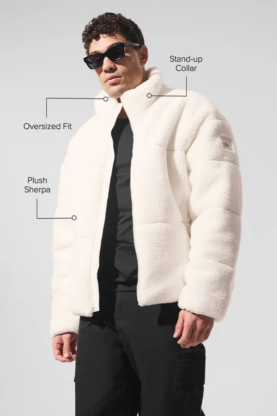 Sherpa Stage Puffer - Ivoor