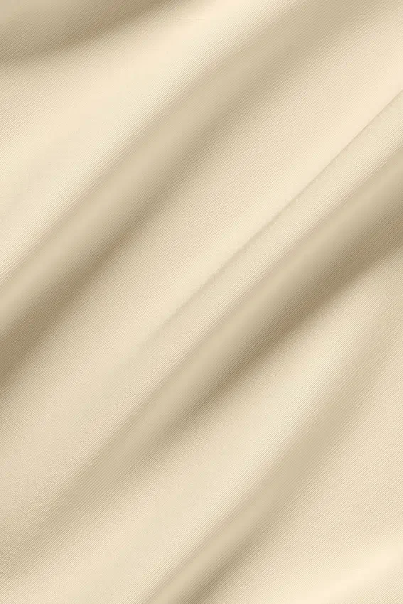 Radiance-top van zijden mix - Sandy Beige