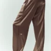 Silk Luminous-broek (lang) - Alpine Cocoa