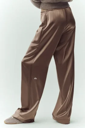 Silk Luminous-broek (lang) – Alpine Cocoa