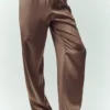 Silk Luminous-broek (lang) - Alpine Cocoa